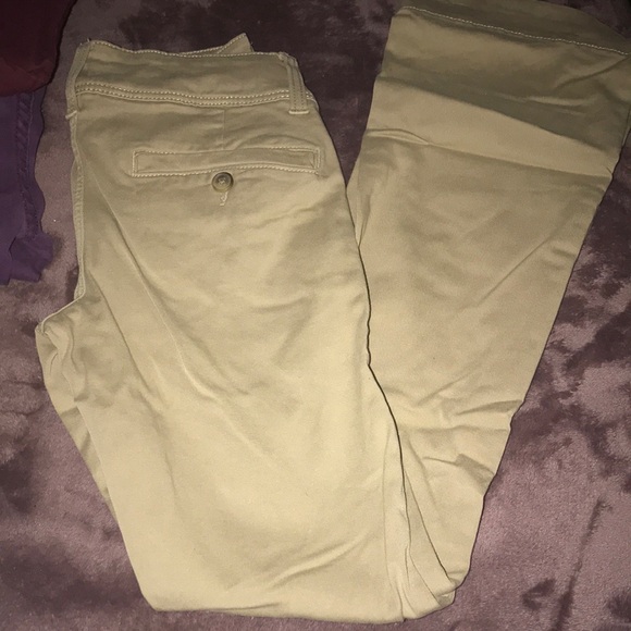 American eagle super stretch size 2 short khaki dress pants - Picture 2 of 4